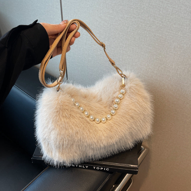 Shoulder Bags Pearl Chain