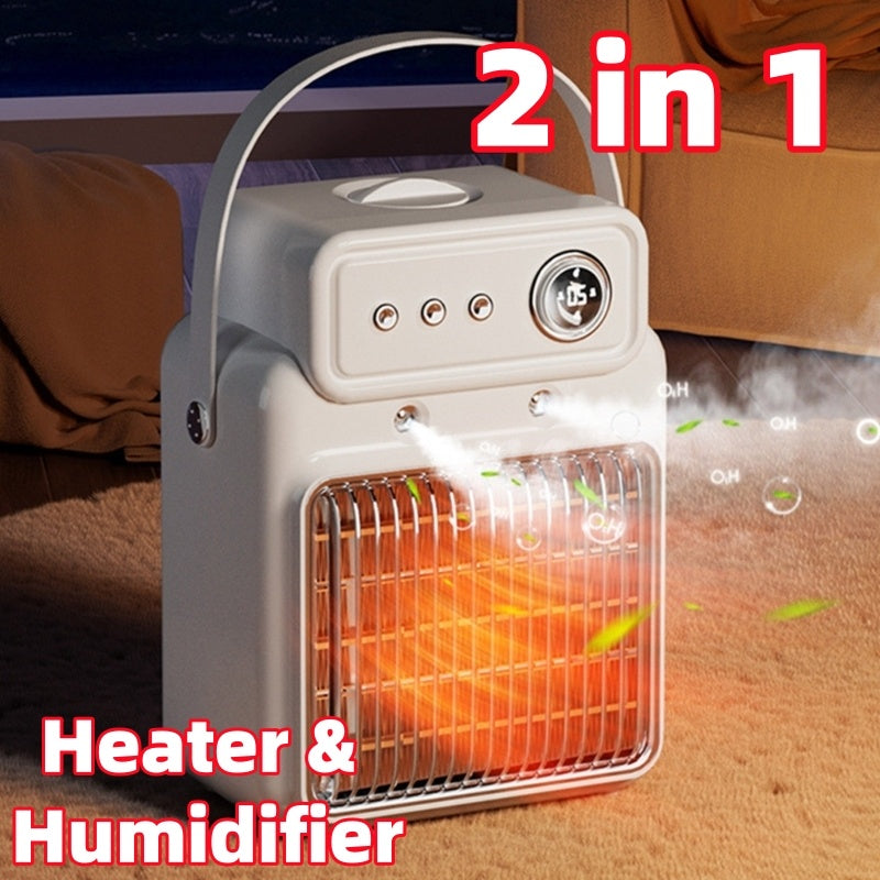 1200W 2 In 1 Efficient Room Heater Humidifying