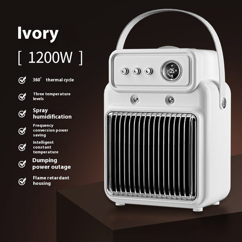 1200W 2 In 1 Efficient Room Heater Humidifying