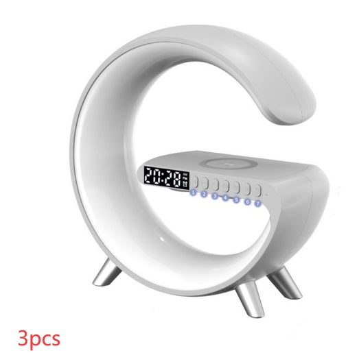 Shaped LED Lamp Bluetooth Speaker Wireless Charger