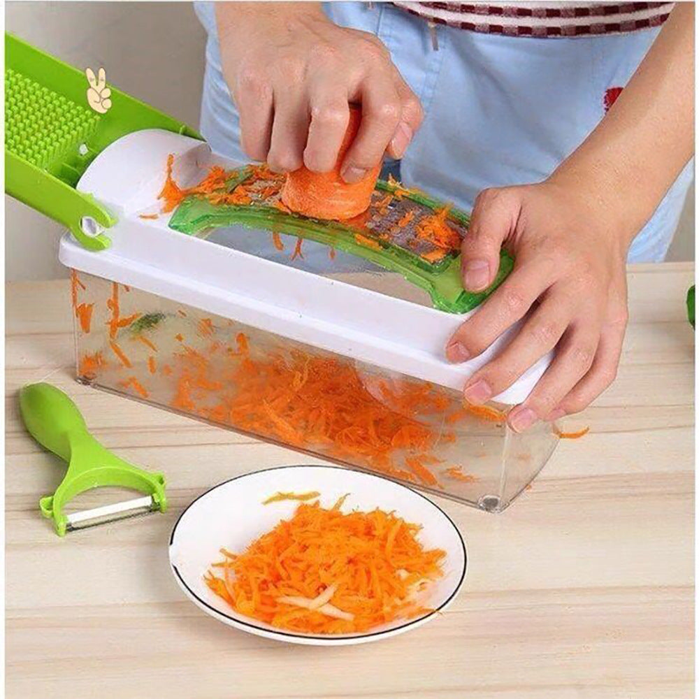 12pcs Multifunctional Vegetable Chopper