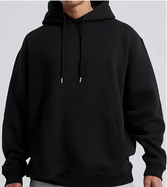 Men's Solid Hooded